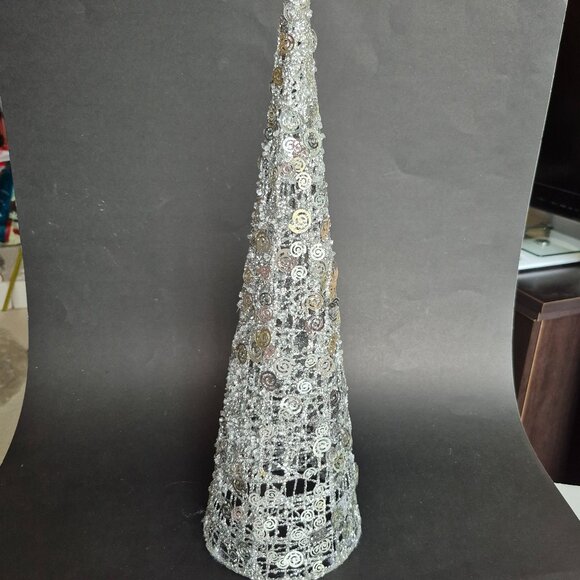 Silver Christmas Tree - Picture 1 of 3